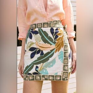 Little Lies Tropical Wrap Skirt